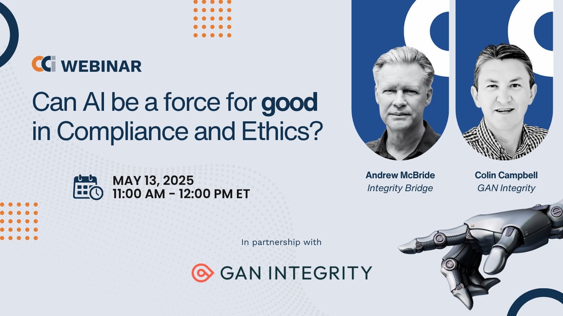 Can AI be a force for good in compliance and ethics?